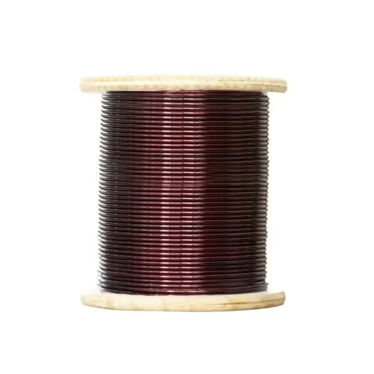 Emaljeret aluminiumstråd