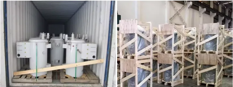 Amorphous core type distribution transformer Amorphous core type distribution transformer